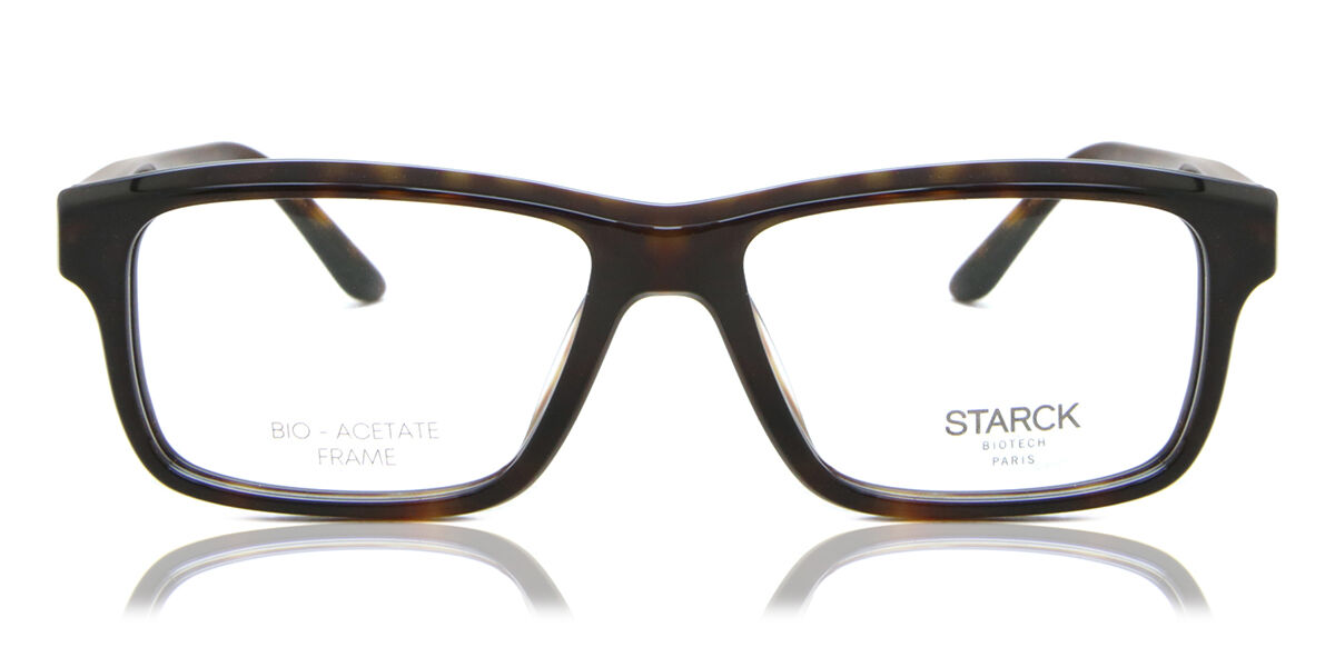 Image of Starck SH3087 0002 Óculos de Grau Tortoiseshell Masculino PRT