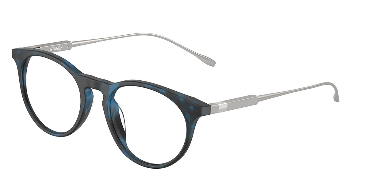 Image of Starck SH3092 0003 Óculos de Grau Tortoiseshell Masculino PRT