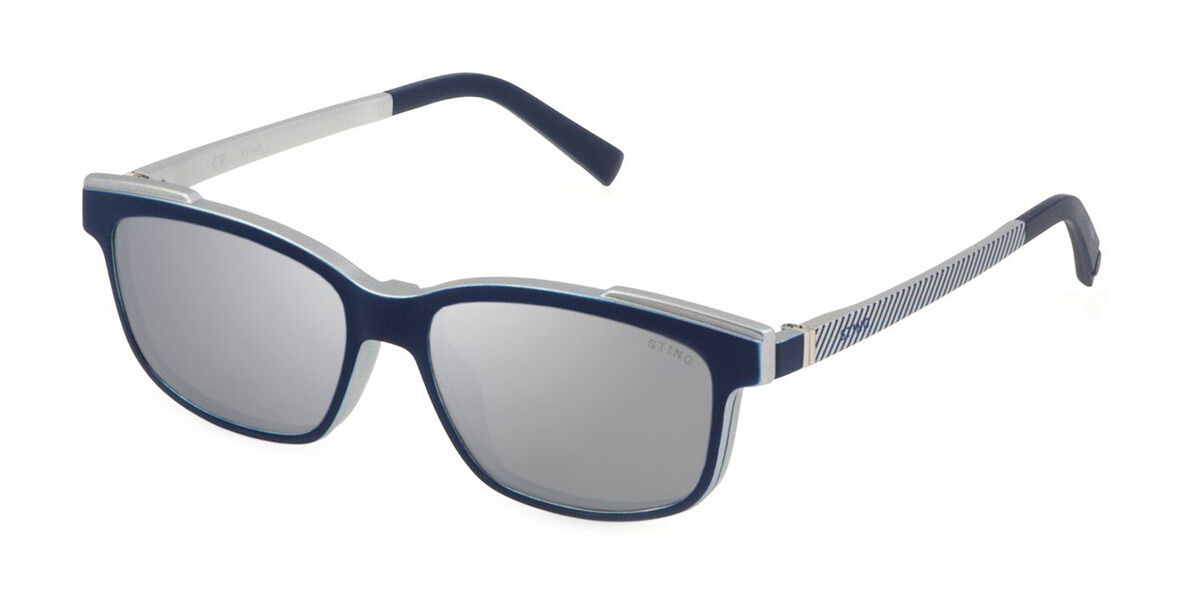 Image of Sting SSJ687 Polarized N73P 50 Lunettes De Soleil Homme Bleues FR