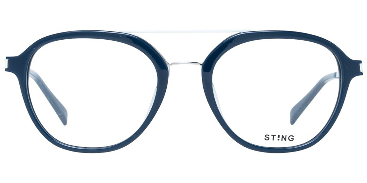 Image of Sting VST309 07PA Óculos de Grau Azuis Masculino PRT