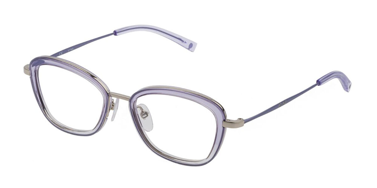 Image of Sting VST345V 0I06 Óculos de Grau Purple Masculino PRT