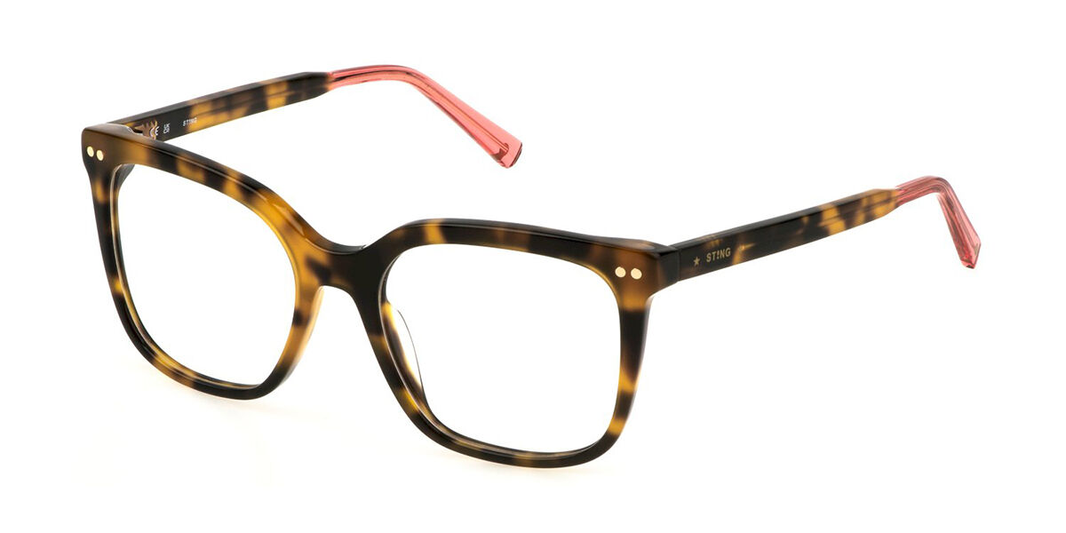 Image of Sting VST489 0741 Óculos de Grau Tortoiseshell Masculino BRLPT