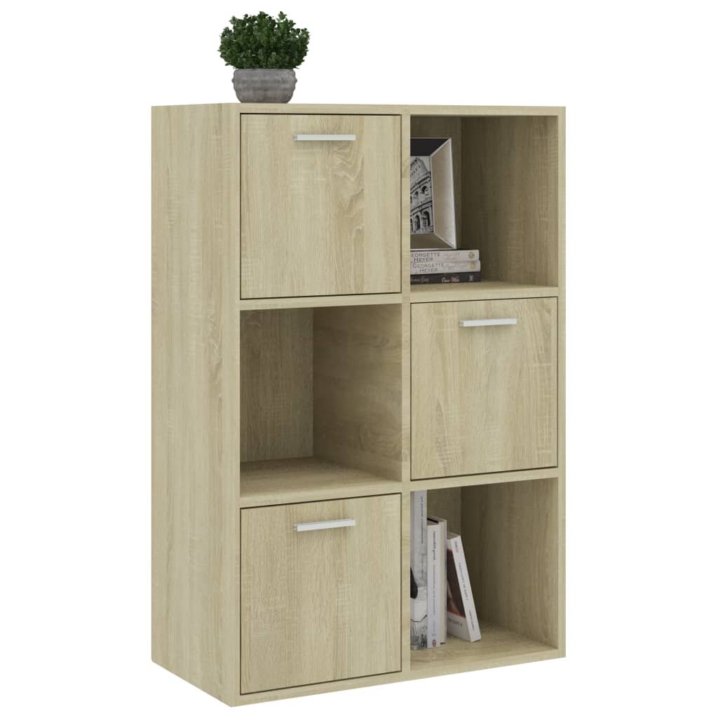 Image of Storage Cabinet Sonoma Oak 236"x116"x354" Chipboard