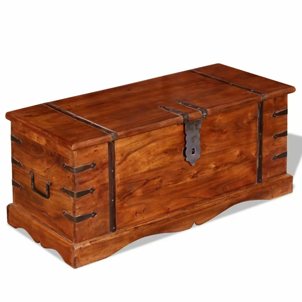Image of Storage Chest Solid Wood
