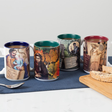 Image of Story Mug Set (Male Saints)