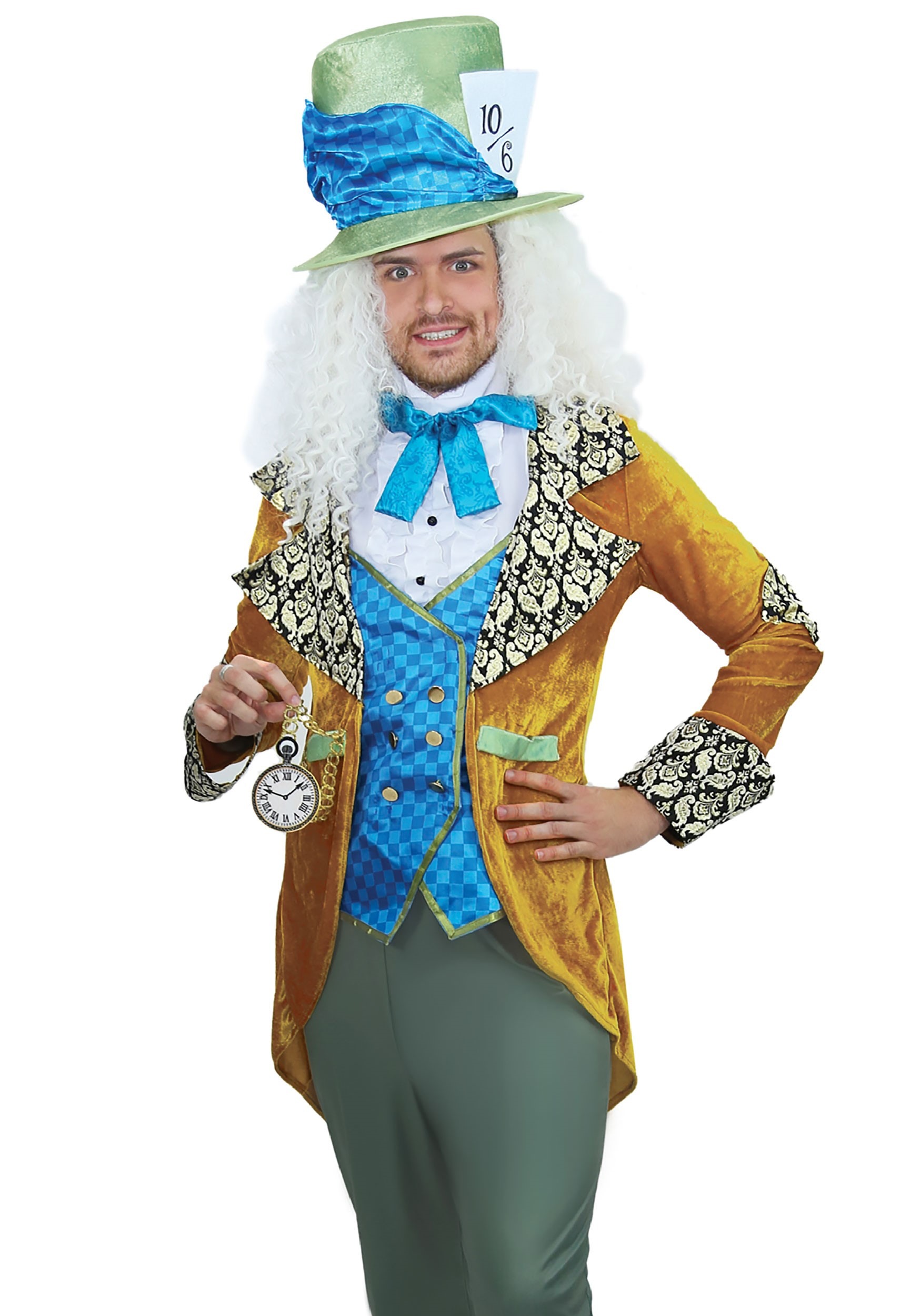 Image of Storybook Mad Hatter Men's Costume ID LE86875-M