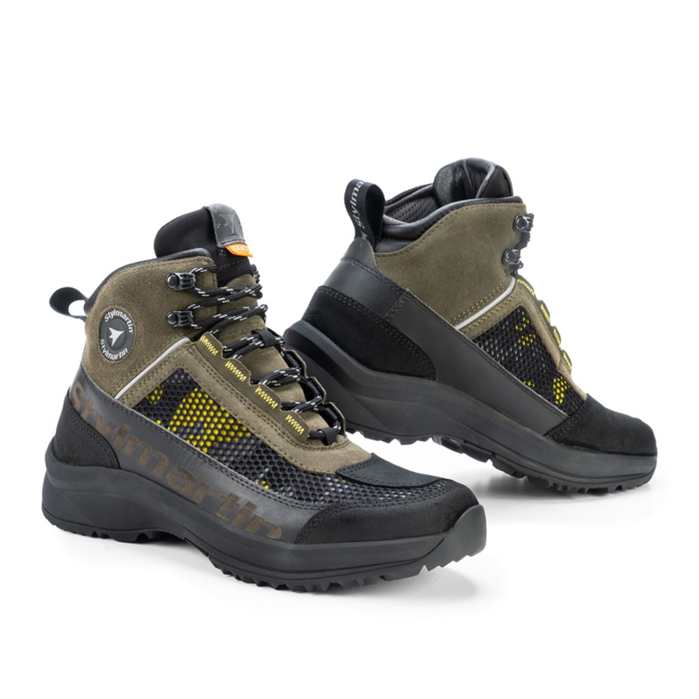 Image of Stylmartin Vertigo Air Motorcycle Shoes Mud Camo Talla 42