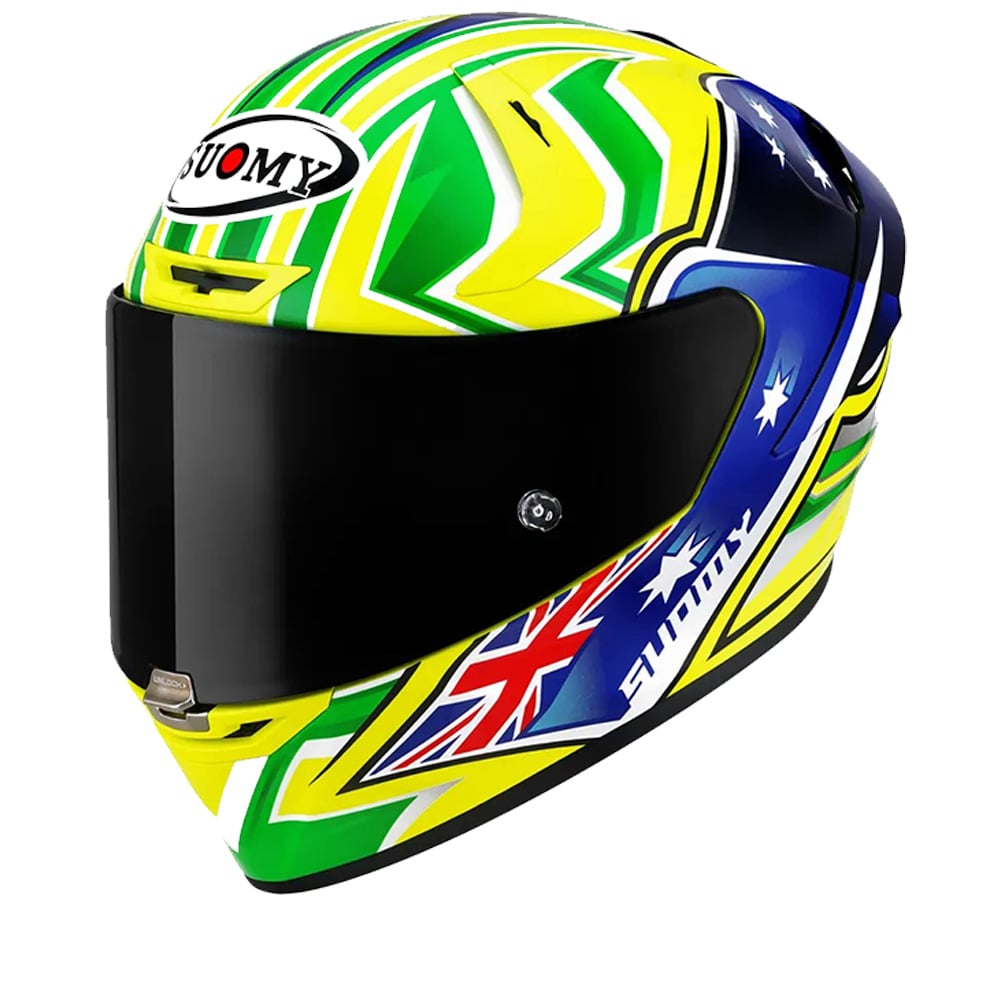 Image of Suomy SR-GP Top Racer ECE 2206 Gelb Integralhelm Größe 2XL