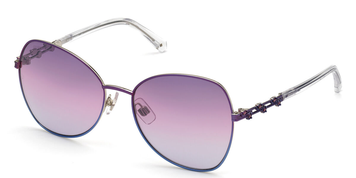 Image of Swarovski SK0290 83Z Óculos de Sol Purple Feminino BRLPT