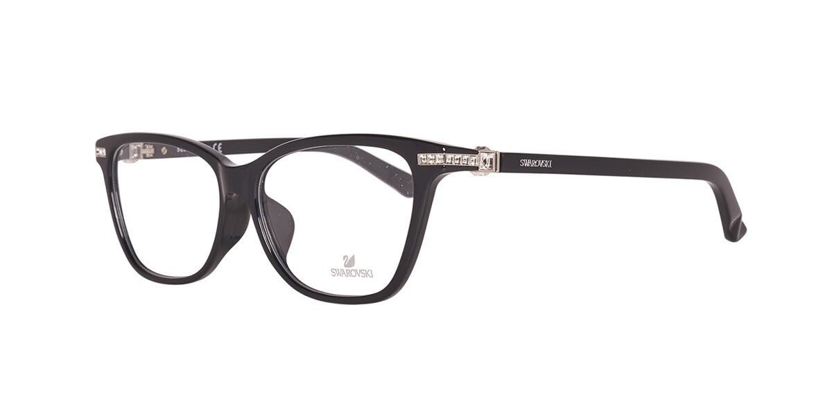 Image of Swarovski SK5153F Asian Fit 001 56 Czarne Damskie Okulary Korekcyjne PL