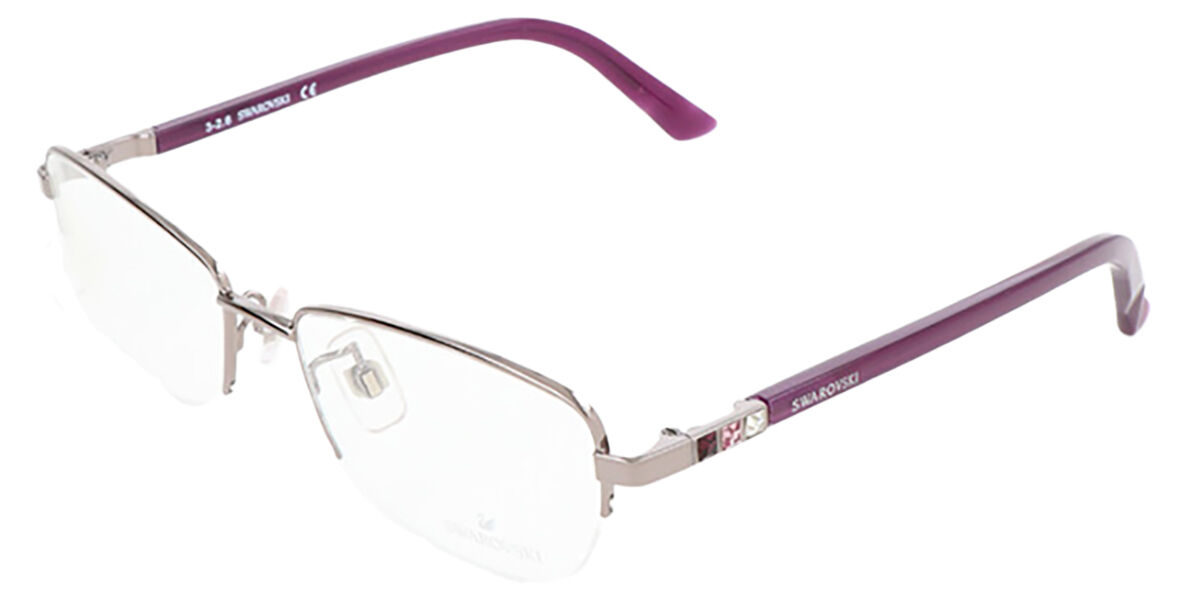 Image of Swarovski SK5202D Asian Fit 012 53 Szare Męskie Okulary Korekcyjne PL