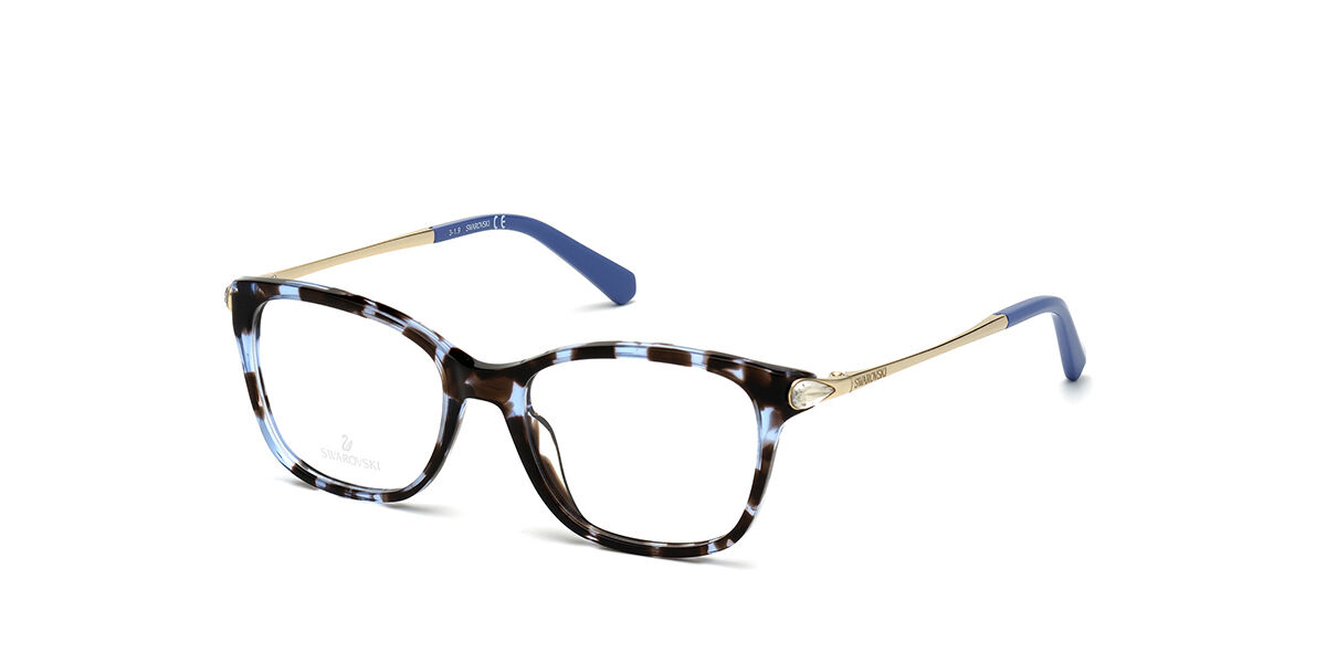 Image of Swarovski SK5350 55A Óculos de Grau Tortoiseshell Feminino PRT