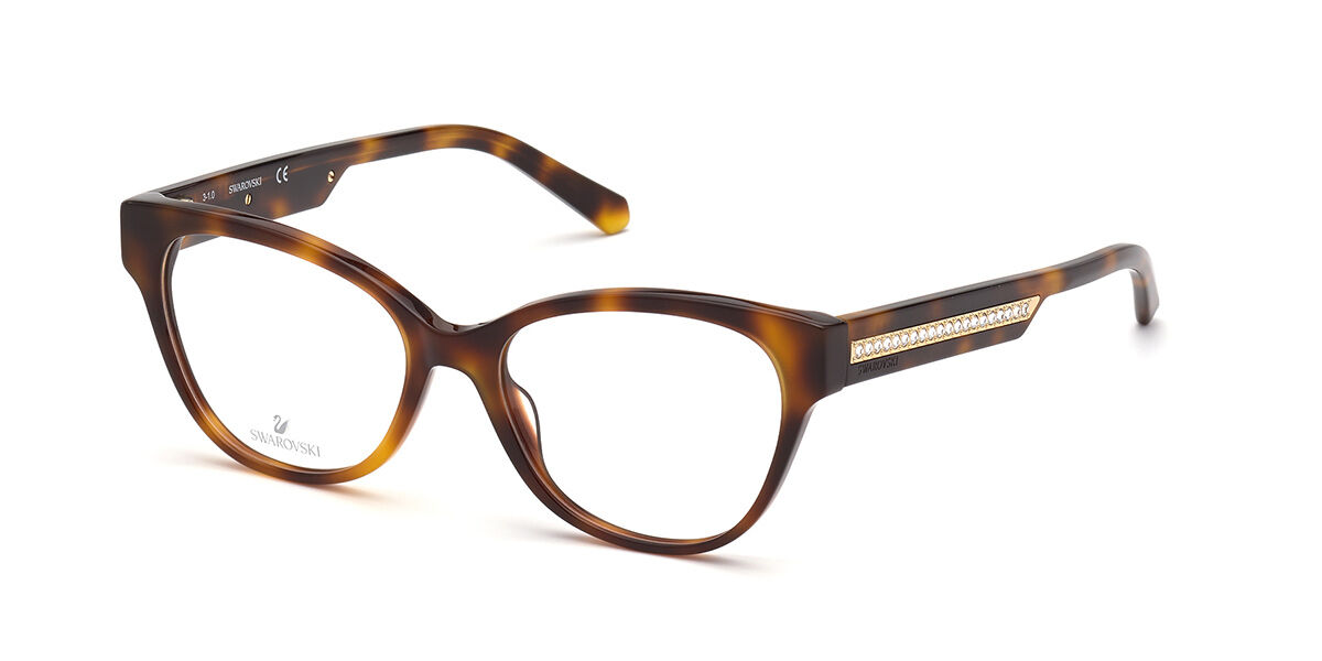 Image of Swarovski SK5392 052 Óculos de Grau Tortoiseshell Feminino BRLPT