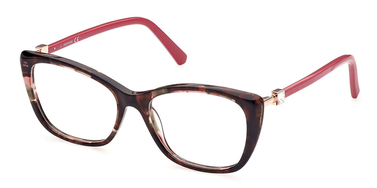 Image of Swarovski SK5416 055 Óculos de Grau Tortoiseshell Feminino PRT