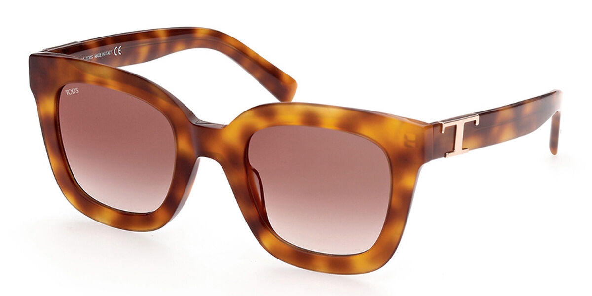 Image of TODS TO0301 53G Óculos de Sol Tortoiseshell Feminino BRLPT