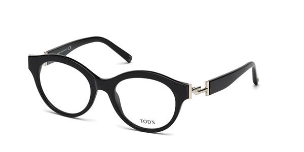 Image of TODS TO5173 001 Óculos de Grau Pretos Feminino PRT