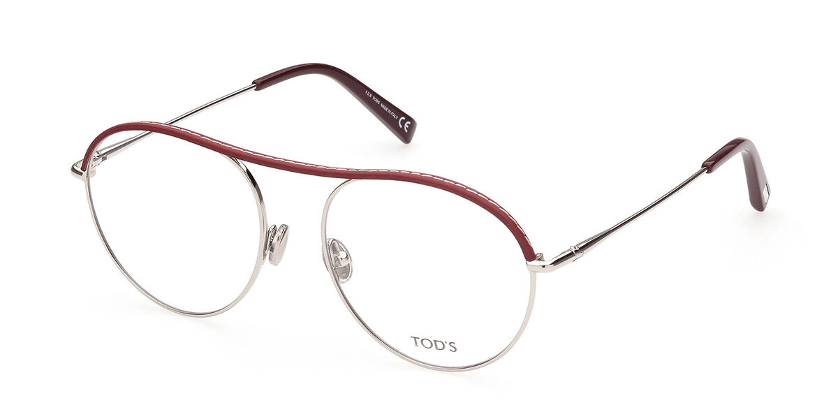 Image of TODS TO5235 016 Óculos de Grau Prata Feminino PRT