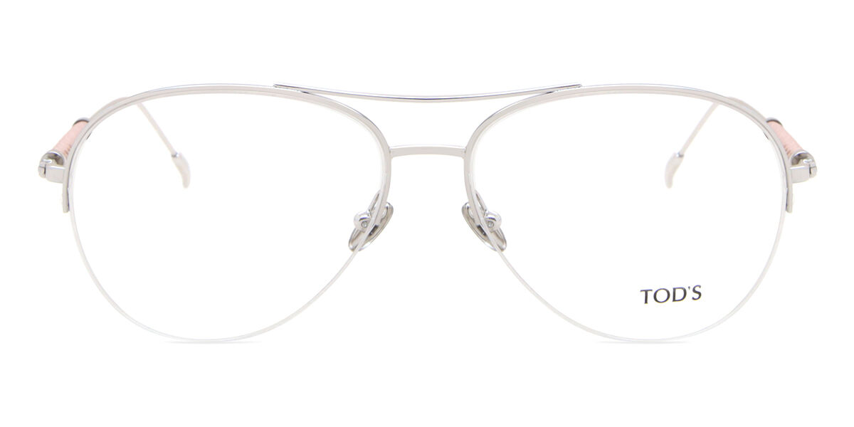 Image of TODS TO5254 018 Óculos de Grau Prata Masculino PRT