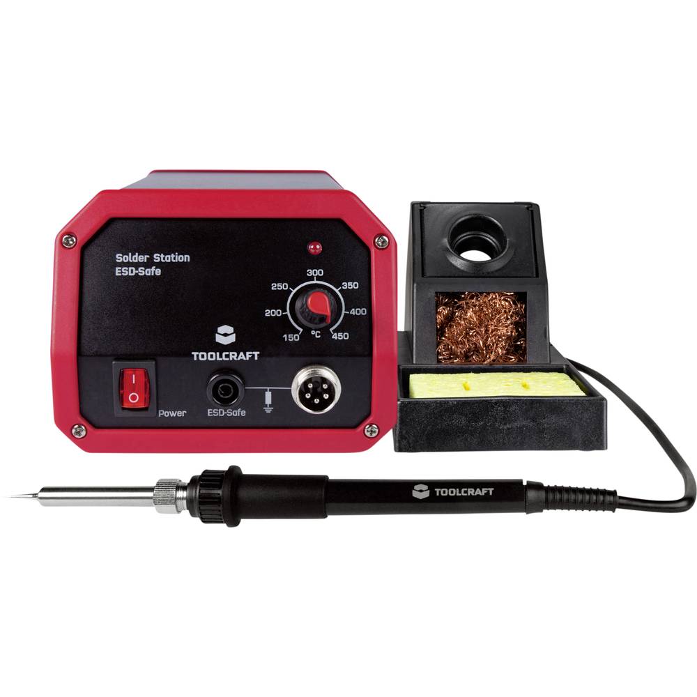 Image of TOOLCRAFT ST-50A Soldering station Analogue 50 W 150 - 450 Â°C + soldering tip