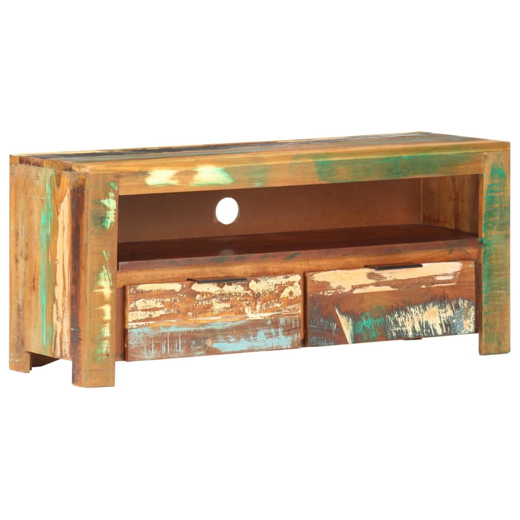 Image of TV Cabinet 354"x118"x157" Solid Reclaimed Wood