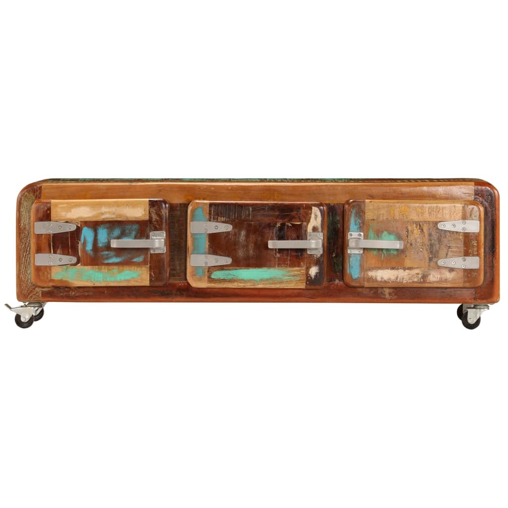 Image of TV Cabinet 472"x118"x146" Solid Reclaimed Wood