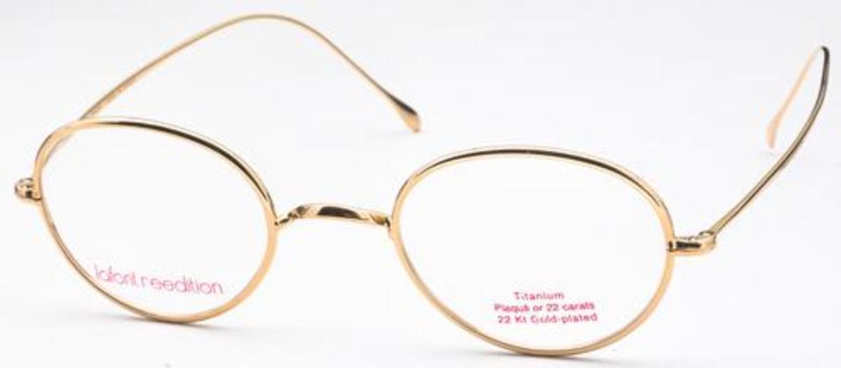 Image of Talent Eyeglasses Shiny Gold