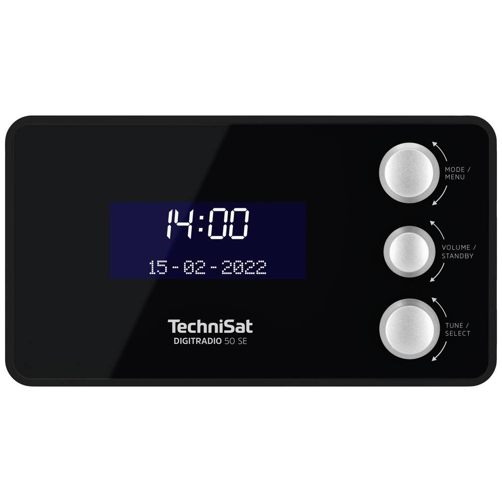 Image of TechniSat DIGITRADIO 50 SE Radio alarm clock DAB DAB+ FM Alarm clock Black