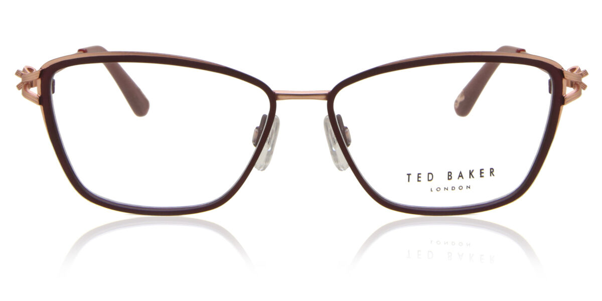 Image of Ted Baker TB2245 Tula 244 Óculos de Grau Vinho Feminino PRT