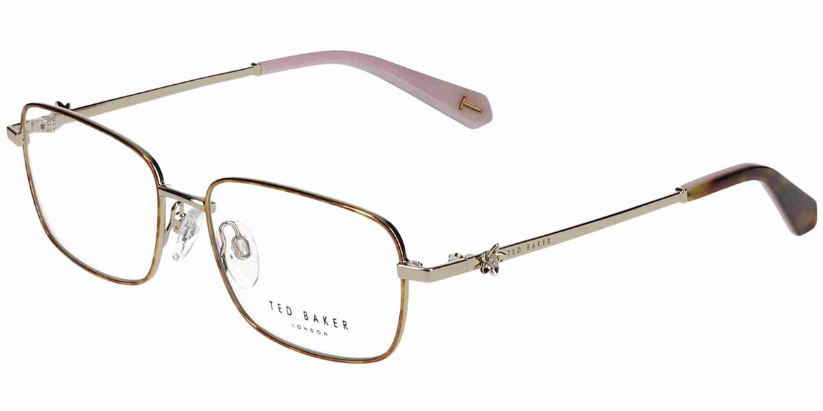 Image of Ted Baker TB2348 430 53 Złote Damskie Okulary Korekcyjne PL