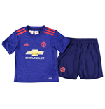 Image of Tenue de Football Manchester United FC Adidas Away Mini Kit 2016-2017 (Petits Garçons) 212146 FR