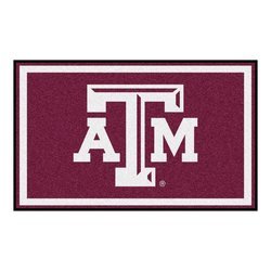 Image of Texas A&M University Floor Rug - 4x6