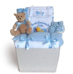 Image of Thank Goodness It's a Boy Gift Basket