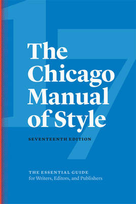Image of The Chicago Manual of Style 17th Edition