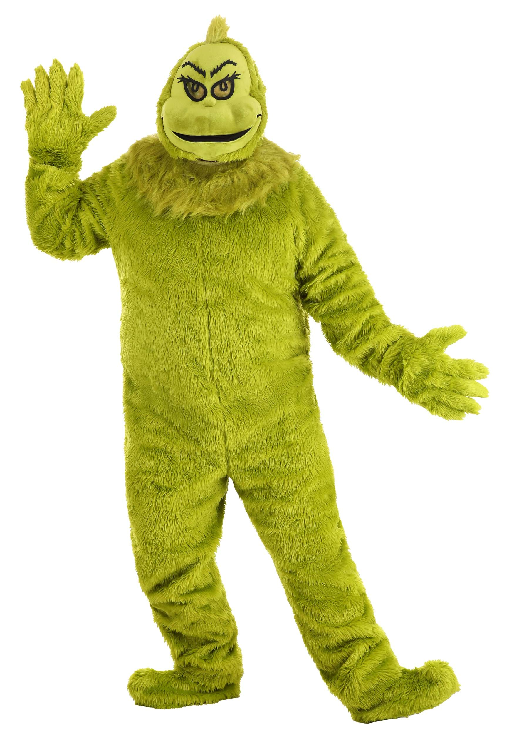 Image of The Grinch Plus Size Premium Costume ID EL451330PL-2X