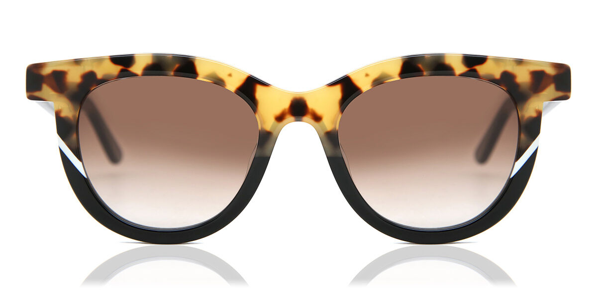 Image of Thierry Lasry Duality 228 Óculos de Sol Marrons Masculino PRT