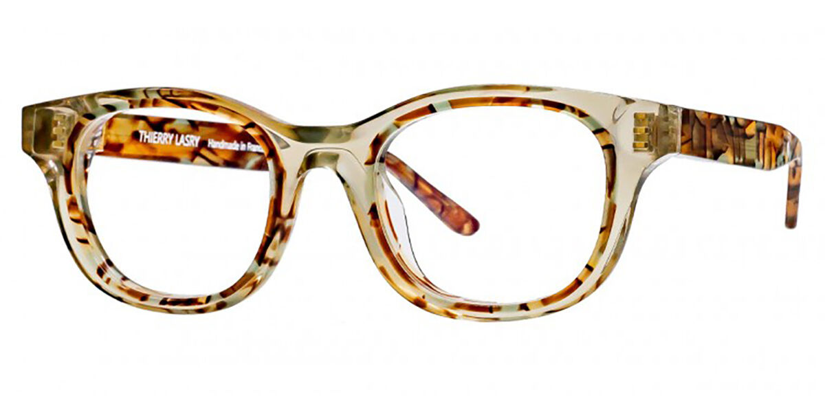 Image of Thierry Lasry Tyranny 177 Óculos de Grau Marrons Masculino PRT