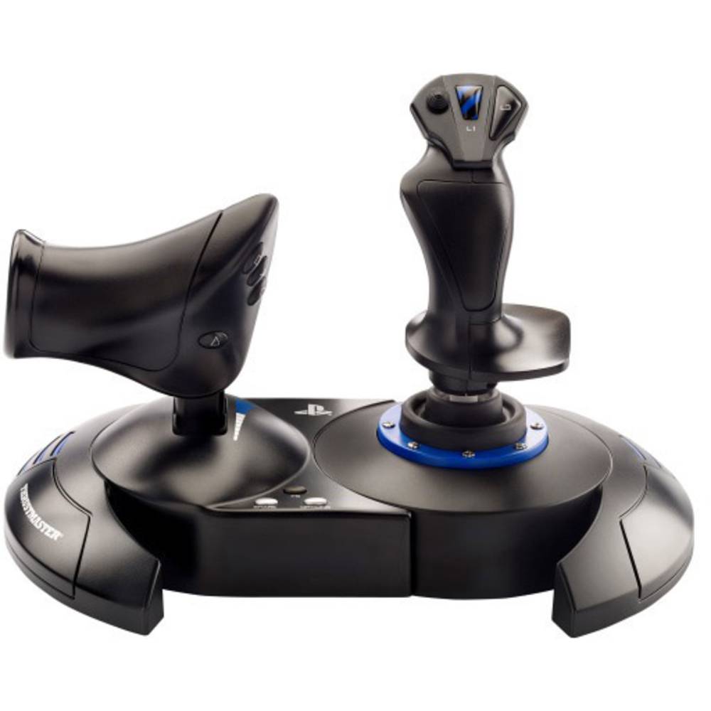 Image of Thrustmaster TFlight Hotas 4 Flight sim joystick USB PlayStation 4 PC Black Blue