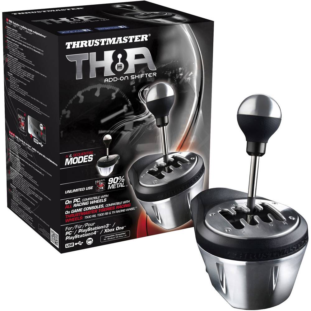 Image of Thrustmaster TH8A Shifter Add-On Gear shift PC PlayStation 3 PlayStation 4 PlayStation 5 Xbox One Xbox Series X