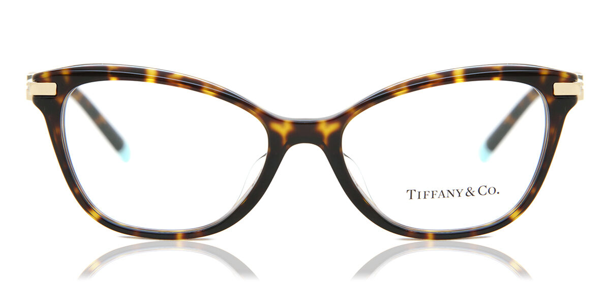 Image of Tiffany & Co TF2219BF Formato Asiático 8015 Óculos de Grau Tortoiseshell Feminino BRLPT