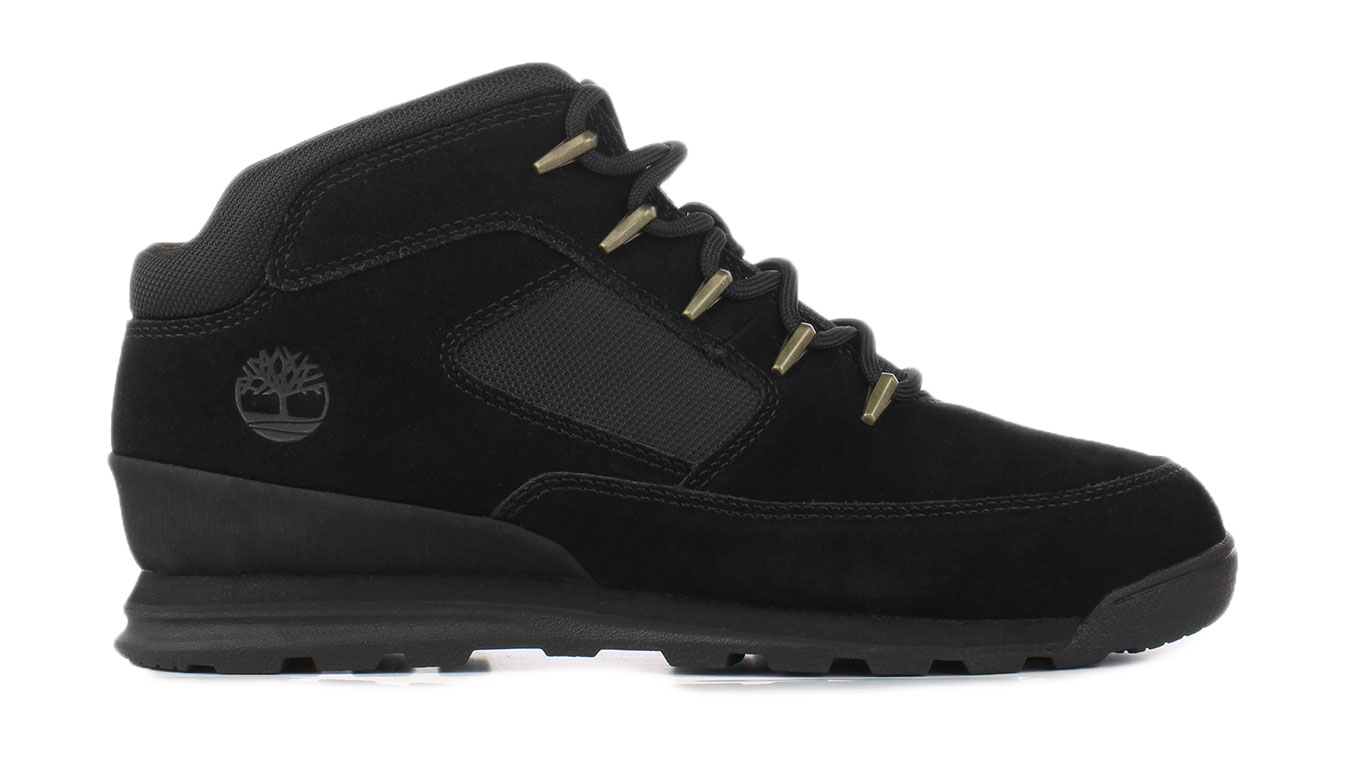 Image of Timberland Euro Rock Mid Hiker Black Suede CZ