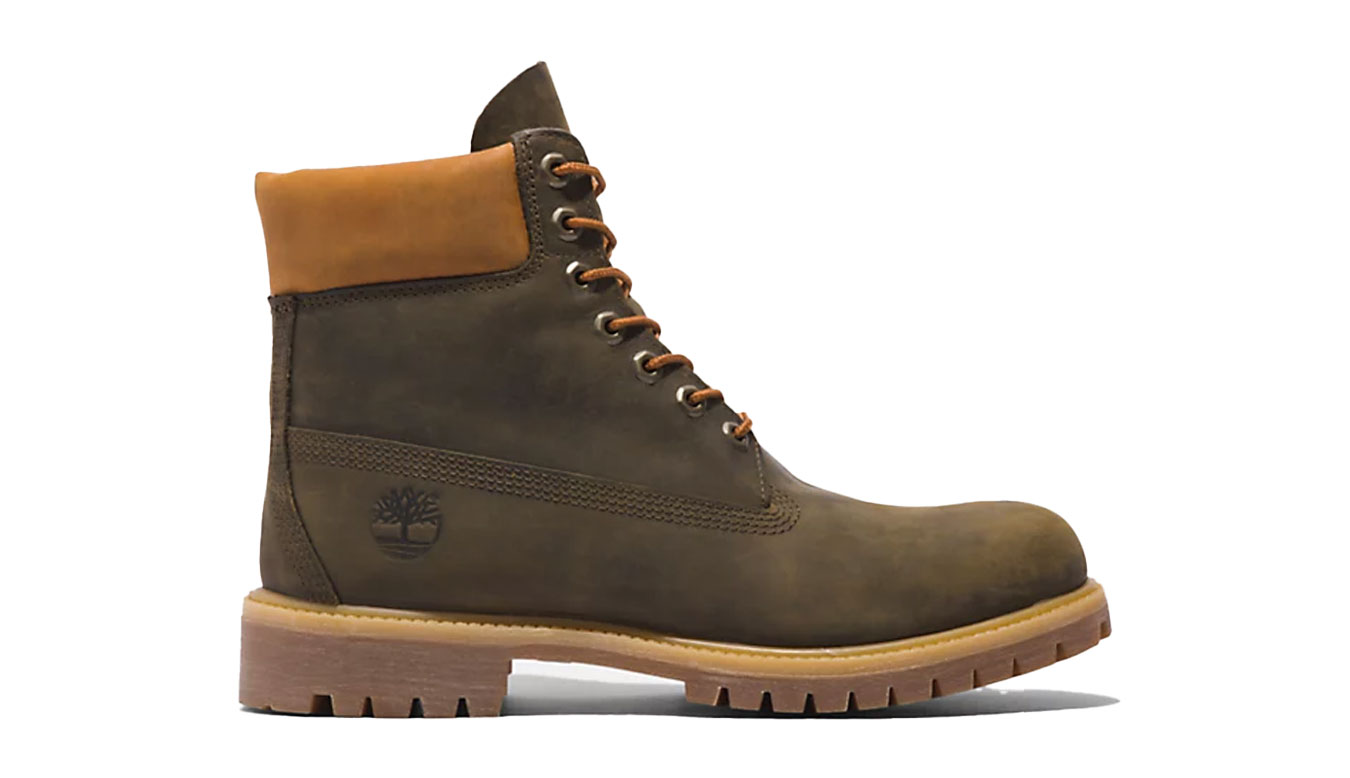 Image of Timberland Premium 6 Inch Waterproof Boo Olive RO