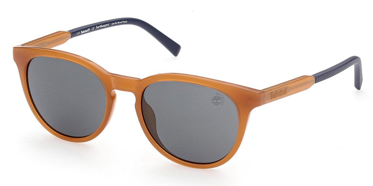 Image of Timberland TB9256 Polarized 47D 52 Lunettes De Soleil Homme Marrons FR