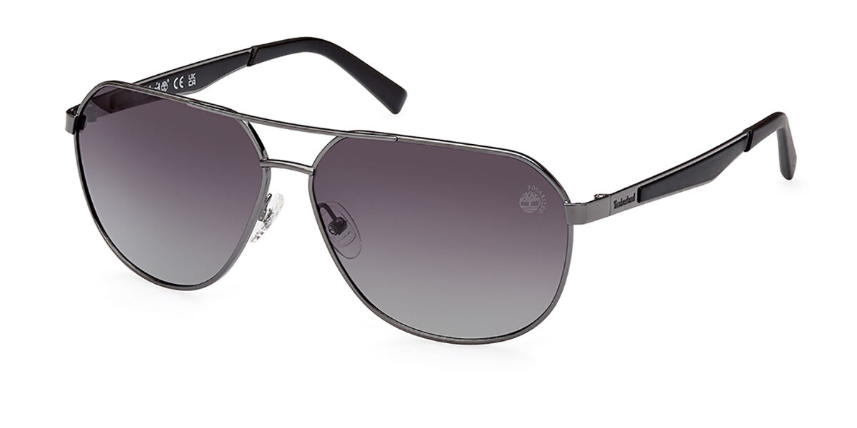 Image of Timberland TB9298 Polarized 06D Óculos de Sol Cinzas Masculino PRT