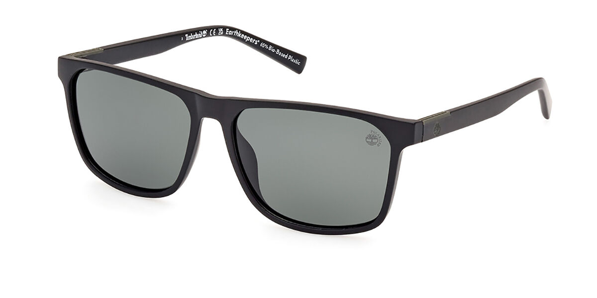 Image of Timberland TB9312 Polarized 02R Óculos de Sol Pretos Masculino BRLPT