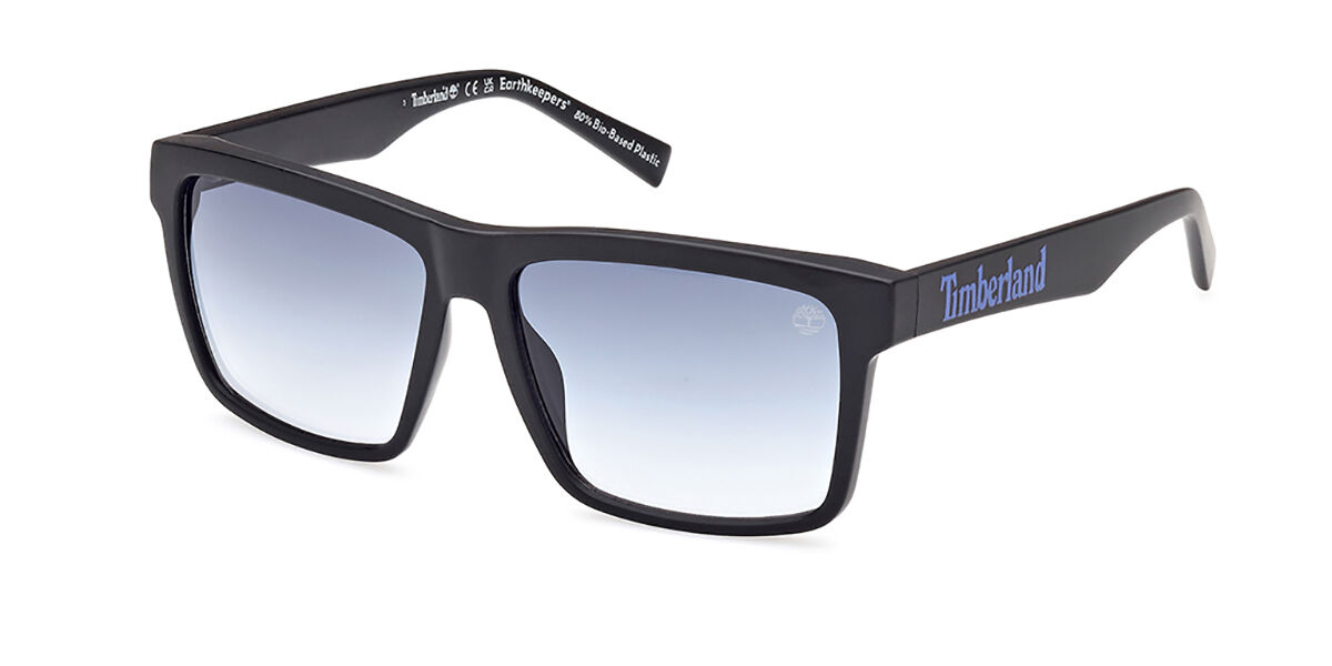 Image of Timberland TB9328 Enfant 02W 55 Lunettes De Soleil Enfant Noires FR