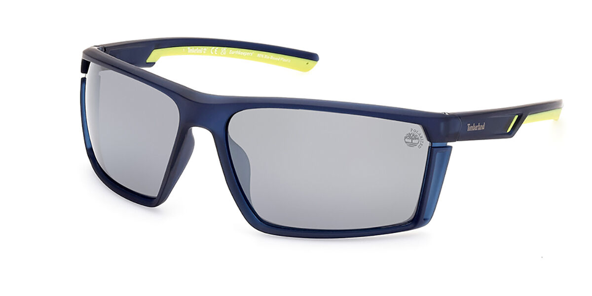 Image of Timberland TB9333 Polarized 91D Óculos de Sol Azuis Masculino PRT