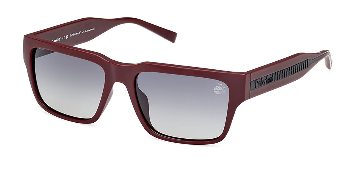 Image of Timberland TB9336-H Polarized 67D Óculos de Sol Vermelhos Masculino BRLPT