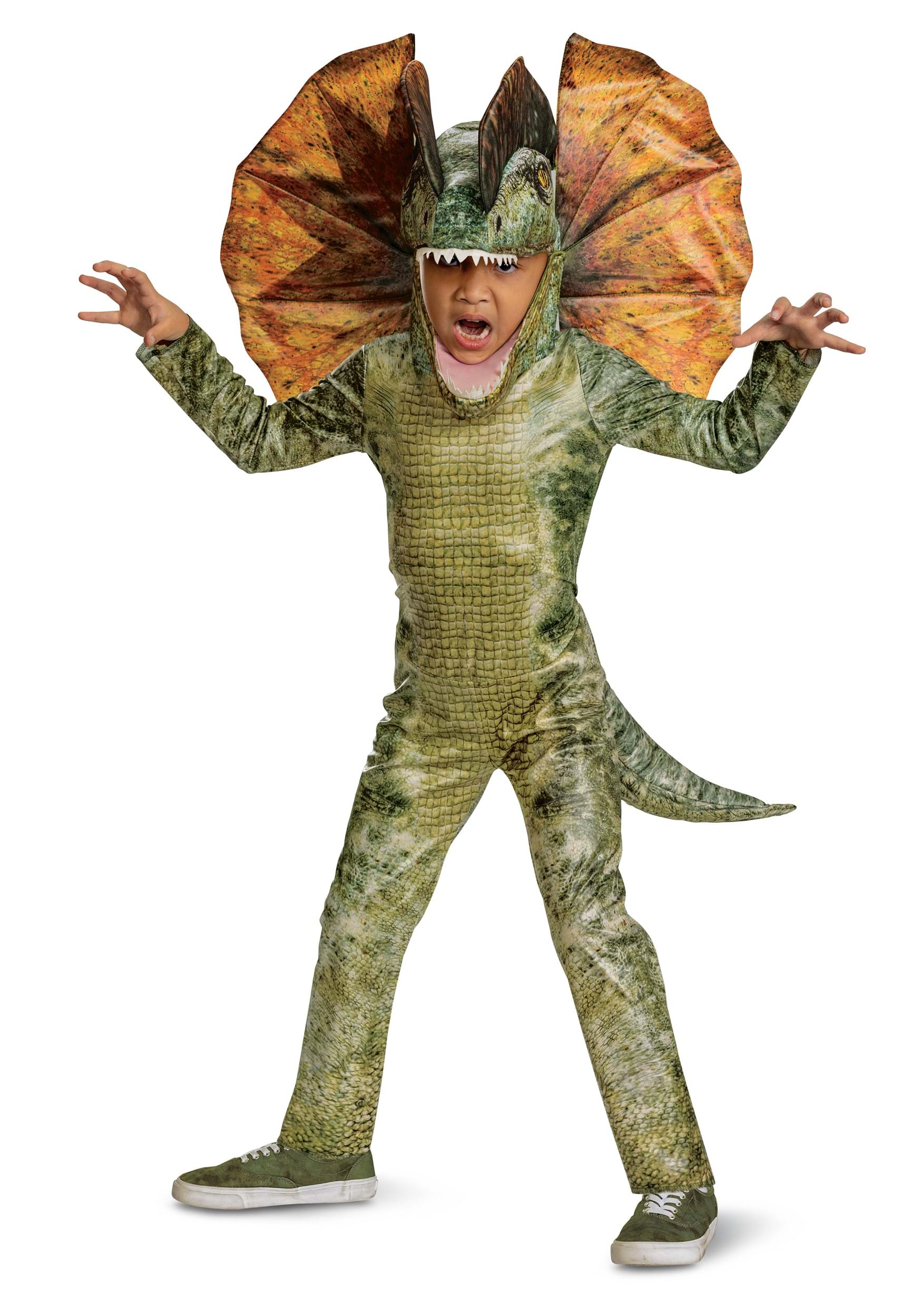 Image of Toddler/Kid's Jurassic World Dilophosaurus Deluxe Costume ID DI119189-7/8
