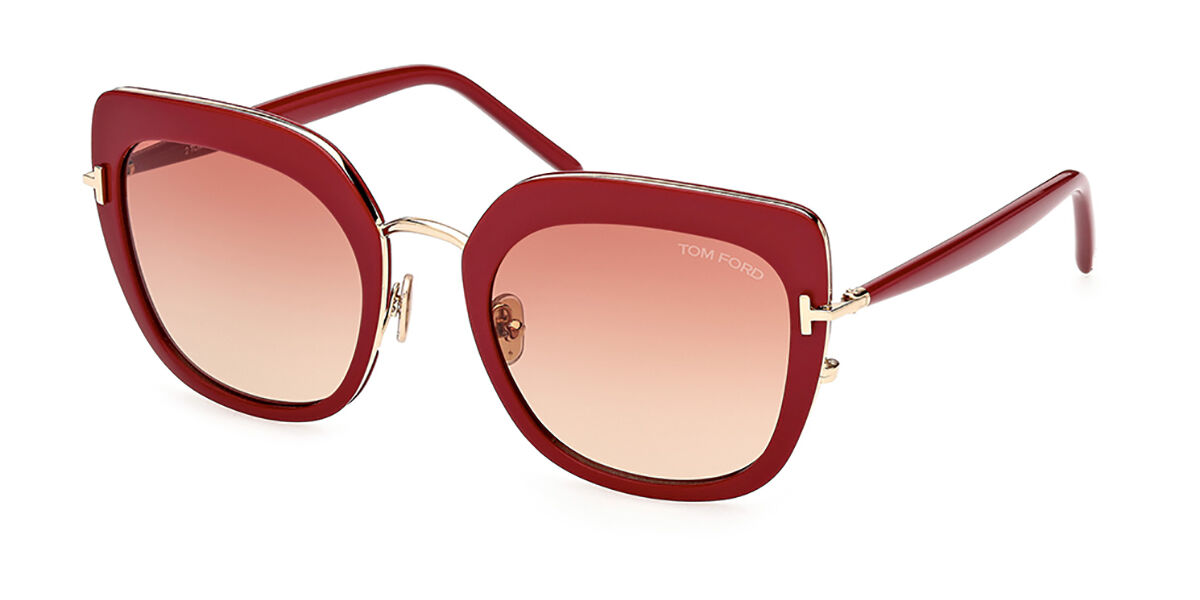 Image of Tom Ford FT0945 VIRGINIA 66T Óculos de Sol Vermelhos Feminino PRT