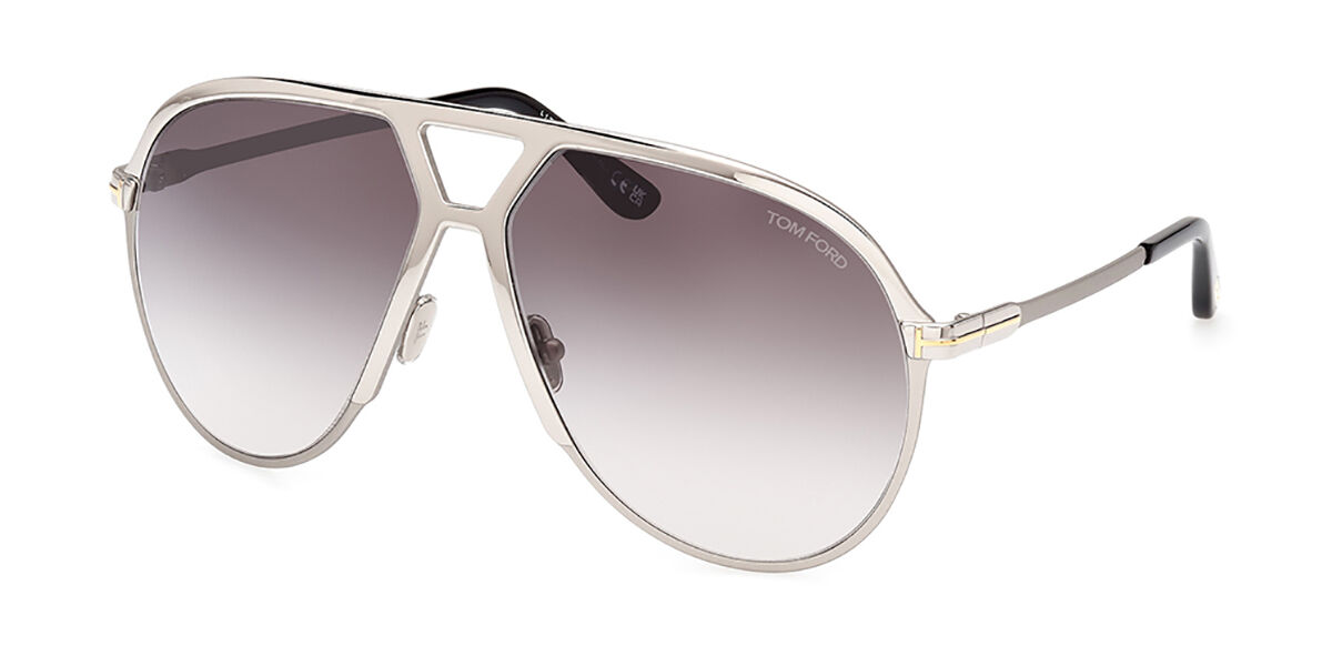 Image of Tom Ford FT1060 XAVIER 16B Óculos de Sol Prata Masculino PRT